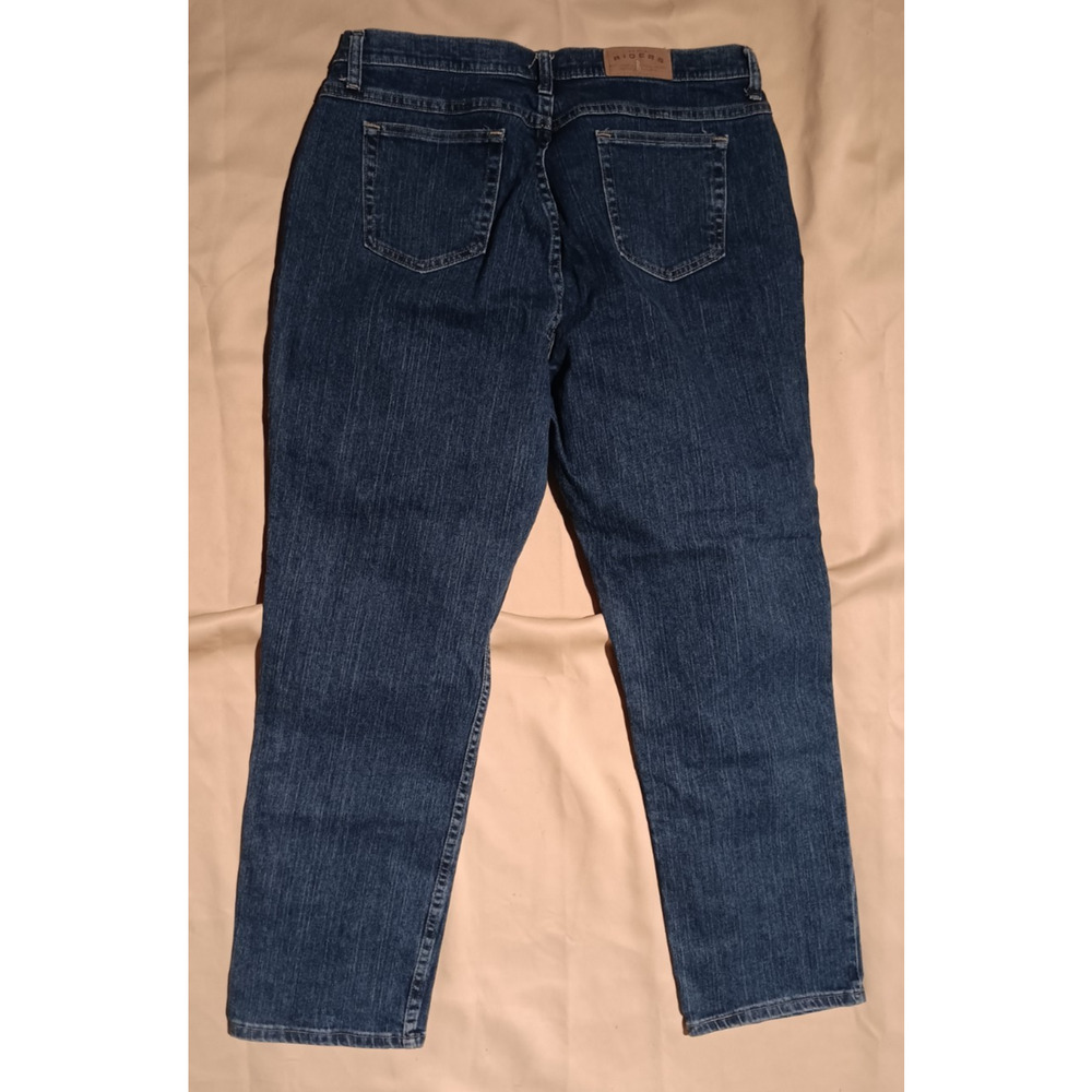 Lee Riders Jeans Women’s 18W Classic Fit Straight Leg Medium Wash 90s Mom Denim - Picture 5 of 6